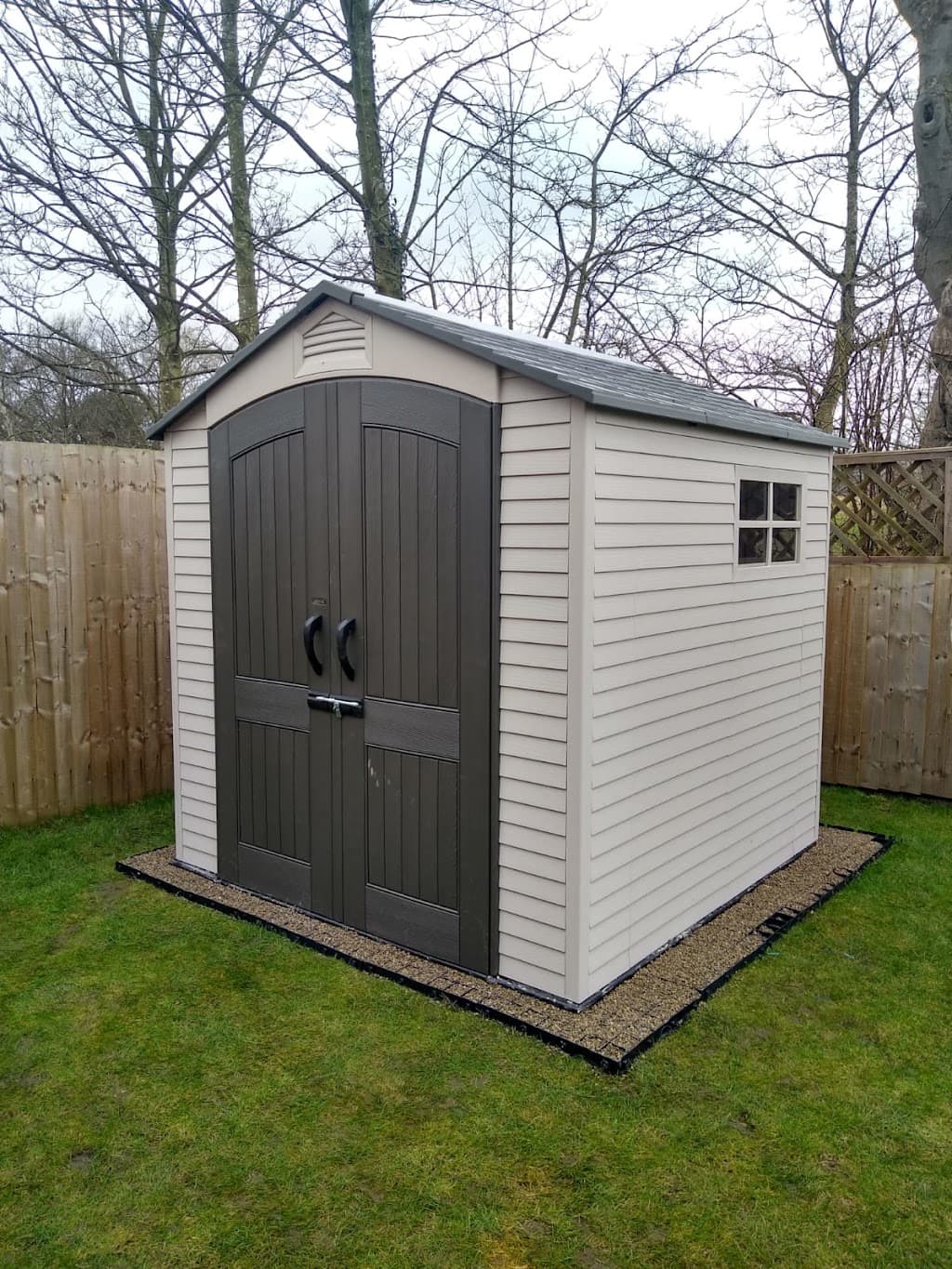 Gardenshedassembly (we do not sell sheds)
