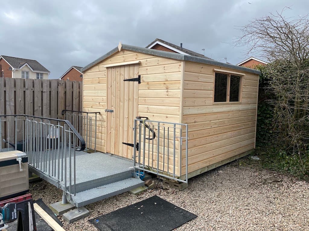 CM Portlethen sheds