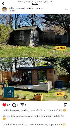 Baltic Bespoke Garden Rooms — Customer photo