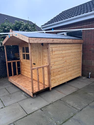 Shed Factory Log Cabins | Sheds | Climbing Frames — Customer photo