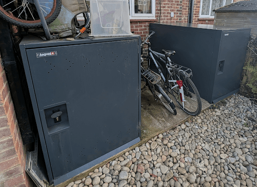 Asgard Secure Steel Storage — Customer photo