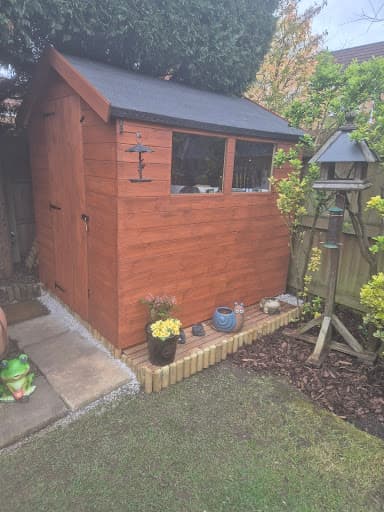 Harts Timber Sheds — Customer photo