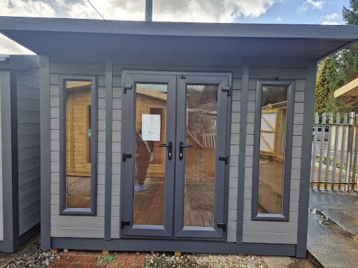 Aardvark Joinery Shed & Garage Show Site — Customer photo