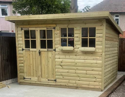 TJ Sheds and Summerhouses — Customer photo